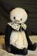 Panda Joe Par Galina Morozova Artiste Ours De Collection Unique Vieilli Noir Et Blanc Ooak