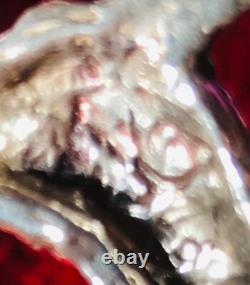 Pendentif artistique Griffin 925 unique avec un grenat, original de JKL