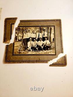 Photo originale unique de 1916. Huntington & Genry Électricien. Vieille photo(R)