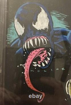 Pièce de collection VENOM avec 4 esquisses et signatures d'artistes - CGC 9.6! Unique en son genre