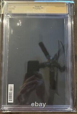 Pièce de collection VENOM avec 4 esquisses et signatures d'artistes - CGC 9.6! Unique en son genre