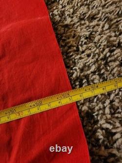 Pièce vintage unique en son genre, signe de paix, drapeau/bannière américain fait main, 106 x 53, années 60