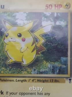 Pikachu 86/110 (2002) Collection Légendaire DOUBLE ERREUR D’IMPRESSION, UNIQUE EN SON GENRE