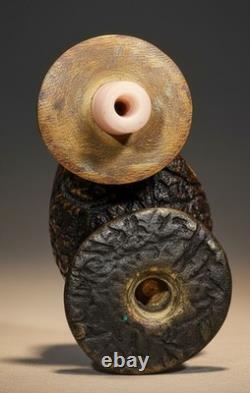 Pipe artisanale unique en son genre Darren Peditto en forme de trompe d’éléphant, non fumée, freehand