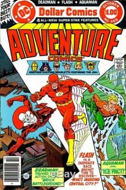 Plaque D'impression Originale DC Comics Rare 1979 One-of-a-kind Le Flash Et Jsa