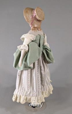 Porcelaine exquise OOAK 15 Harriet Wolford poupée artiste Kate Greenaway