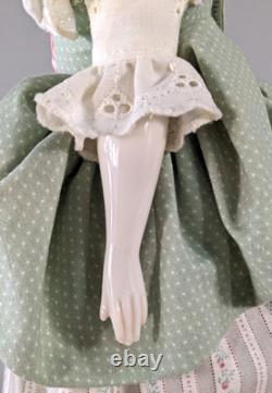 Porcelaine exquise OOAK 15 Harriet Wolford poupée artiste Kate Greenaway