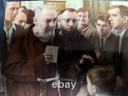 Porte-relique religieux Padre Pio Reliquaire Unique Medjugorje