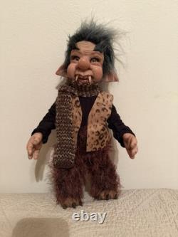 Poupée Troll Faune Satyr OOAK Fabriquée en Russie 33 cm Fait main