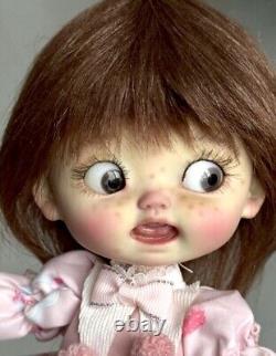 Poupée d'artiste OOAK rare collection Poupée faite à la main non Blythe