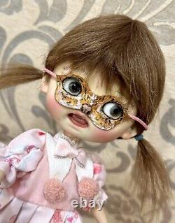Poupée d'artiste OOAK rare collection Poupée faite à la main non Blythe