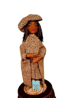 Poupée d’artiste artisanale de collection neuve et unique en son genre