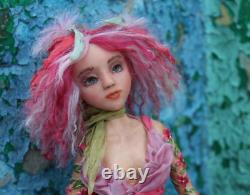 Poupée d'artiste collectible, unique en son genre, poupée d'art, pièce unique