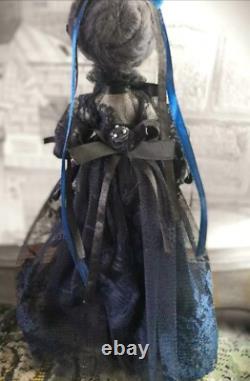 Poupée de collection intérieure faite à la main Kitty la Voleuse, poupée artistique, poupée unique en son genre