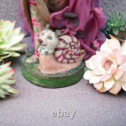 Poupée faite par un artiste, faite à la main, collectible, poupée chat, poupée unique faite à la main