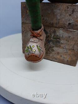 Poupée fantastique d'art collectible faite à la main OOAK elfe maison fantaisiste Zoomzy