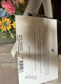 Premier sac unique en son genre ? NWT Brahmin Mara Attenborough sac à main papillon 385 $