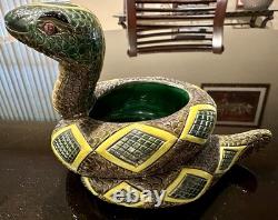 Prototype Unique Pot de Serpent Artesania Rinconada Beauté de Taille Moyenne A++++