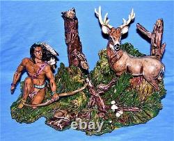 RARE Sculpture Unique de Rick Wisecarver, Signée par l'Artiste Wihoa
