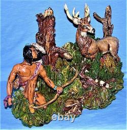 RARE Sculpture Unique de Rick Wisecarver, Signée par l'Artiste Wihoa