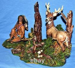 RARE Sculpture Unique de Rick Wisecarver, Signée par l'Artiste Wihoa