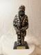 Rare Sculpture Figurative Africaine Unique En Son Genre &laquo; Pride &raquo;