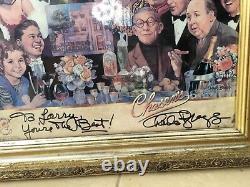 (RARE) UNIQUE EN SON GENRE! Menu ORIGINAL signé de Chasen et livre de Charles Bragg