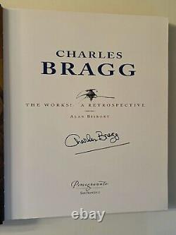 (RARE) UNIQUE EN SON GENRE! Menu ORIGINAL signé de Chasen et livre de Charles Bragg