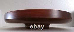 ROSEMALING NORVÉGIEN Assiette / bol en bois peint à la main, pièce unique, 16,5 x 3,5