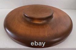 ROSEMALING NORVÉGIEN Assiette / bol en bois peint à la main, pièce unique, 16,5 x 3,5