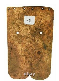 Rare Museum Worthy 3 1/2 Bone Gorget Davis Coa One Of A Kind Artefact Historique