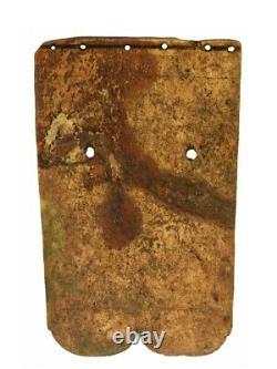 Rare Museum Worthy 3 1/2 Bone Gorget Davis Coa One Of A Kind Artefact Historique