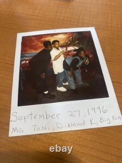 Rare Polaroid Diamond K des années 1990 (Légende de la musique Baltimore Club)
