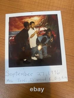 Rare Polaroid Diamond K des années 1990 (Légende de la musique Baltimore Club)