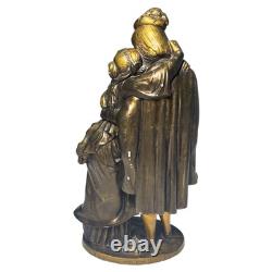 Rare Statue de Couple Vintage ROMEO ET JULIET Unique en Son Genre