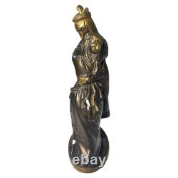 Rare Statue de Couple Vintage ROMEO ET JULIET Unique en Son Genre