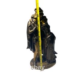 Rare Statue de Couple Vintage ROMEO ET JULIET Unique en Son Genre