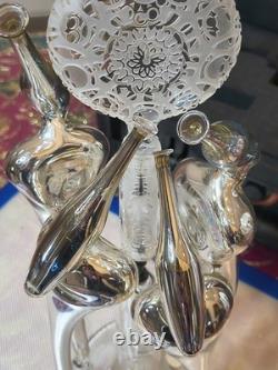 Rarissime pièce unique en verre artistique Heady, rig soufflé aux États-Unis, jamais utilisé, 14 mm