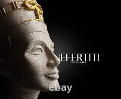 Reine égyptienne Nefertiti, unique en son genre, fabriquée en Égypte
