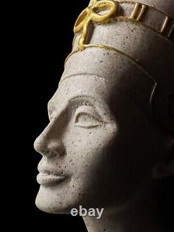 Reine égyptienne Nefertiti, unique en son genre, fabriquée en Égypte