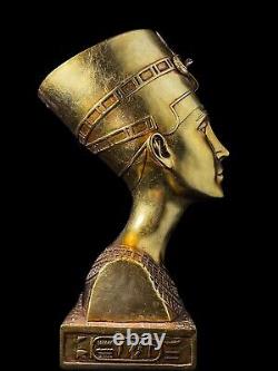 Reine égyptienne Néfertiti, unique et fabriquée en Égypte