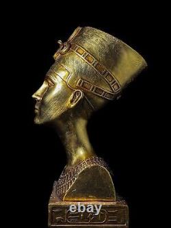 Reine égyptienne Néfertiti, unique et fabriquée en Égypte