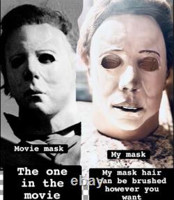 Réplique de masque du film Halloween 1978, objet de collection unique, tout neuf