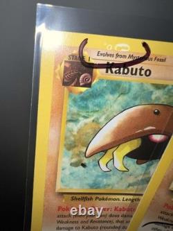Rois Kabuto, vraies cartes Chase, erreur d’impression Fossil 50/62, pièce unique rare