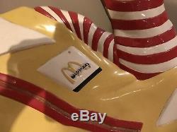Ronald Mcdonald Tenture Murale 7 Pieds De Long, Très Rare Et Unique