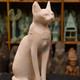 Statue Unique D'antique De L'antiquitÉ Égyptienne De La DÉesse Bastet