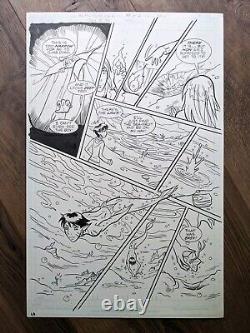 Sabrina la sorcière adolescente #99 Lot original de 8 pages d'art de bande dessinée Pièce unique