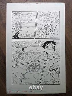 Sabrina la sorcière adolescente #99 Lot original de 8 pages d'art de bande dessinée Pièce unique
