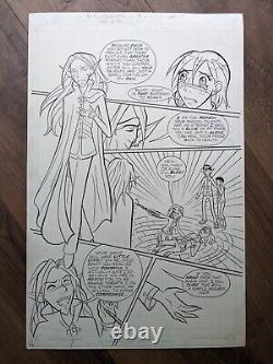 Sabrina la sorcière adolescente #99 Lot original de 8 pages d'art de bande dessinée Pièce unique
