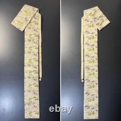 Sac de katana japonais KU-13 floral en soie pure, artisanal, fait main, pièce unique